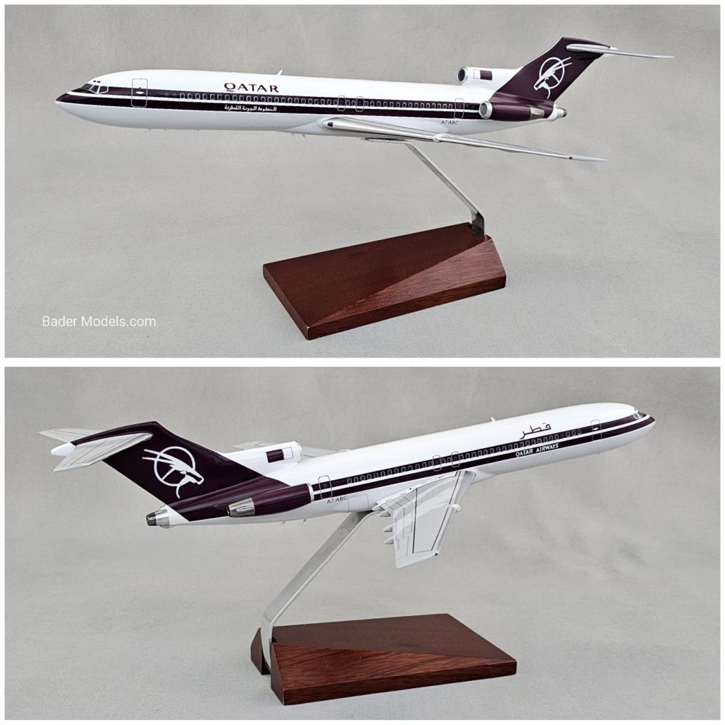 Qatar - B727-200 - (1:72)